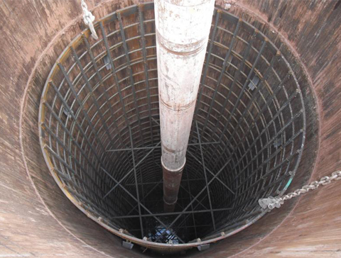Tremie tremmie couplings Concrete Pouring Laying Cement Piling Foundations Civil Engineering Spool Piece clamp shwing collar shoulder victaulic