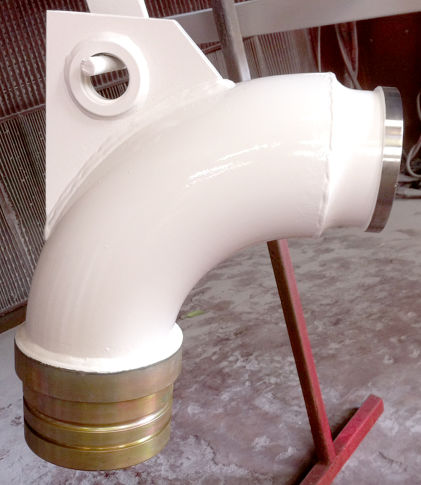 Tremie tremmie couplings Concrete Pouring Laying Cement Piling Foundations Civil Engineering Spool Piece clamp shwing collar shoulder victaulic
